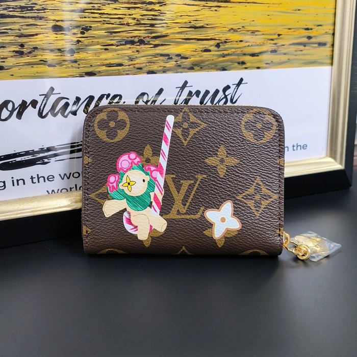  Coin Purse ,M60067 - ルイヴィトンレディース コインパースLOUW0353(11CM).ブラウン