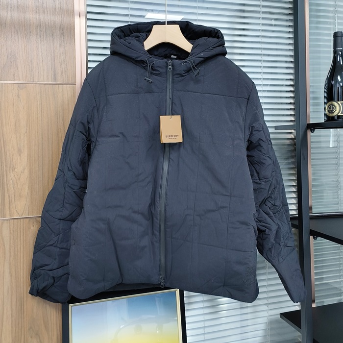 バーバリー メンズ ブラック ダウン パディング - Padding - cl139x