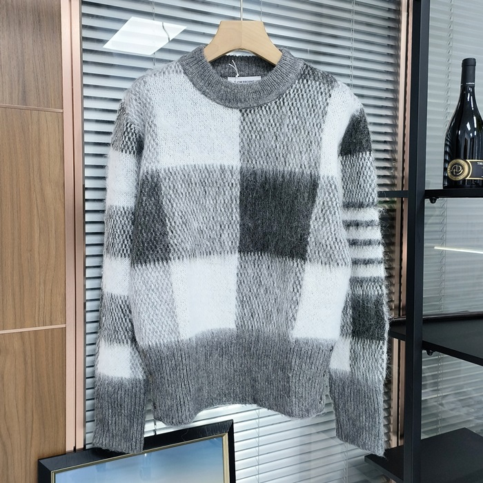  Gray - トムブラウンユニセックス クラシック セーター Thom01369x Size グレー