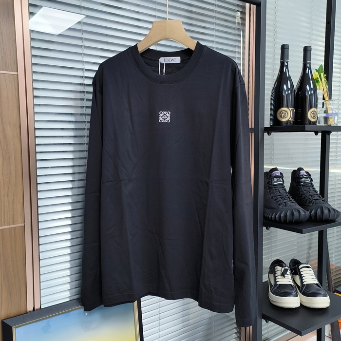 エベ メンズ ラウンドネック長袖Tシャツ - Round- loc3167x