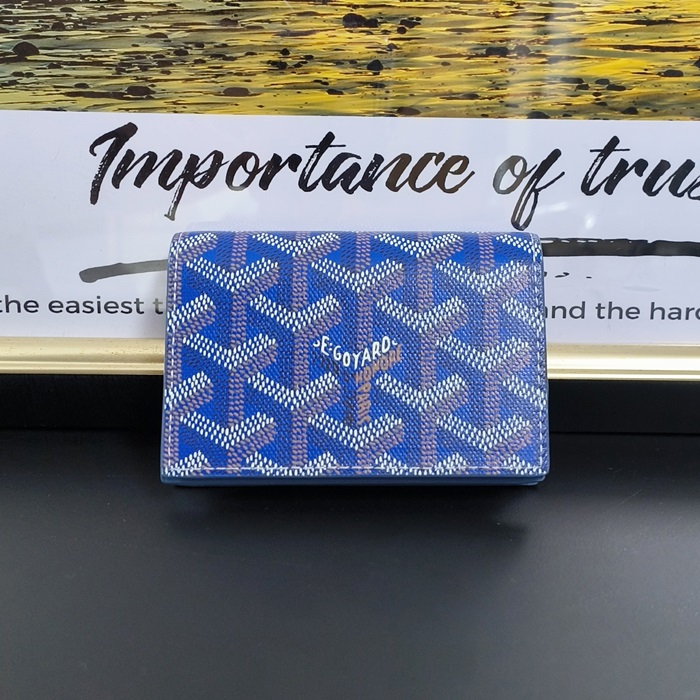 ゴヤール ユニセックス ブルー 말쉐르브 カードホルダー- Malesherbes  - gow126x