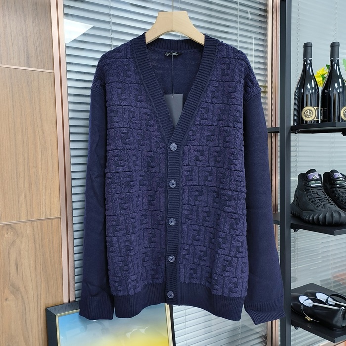 フェンディ メンズ Vネック カーディガン -   - fec3131x