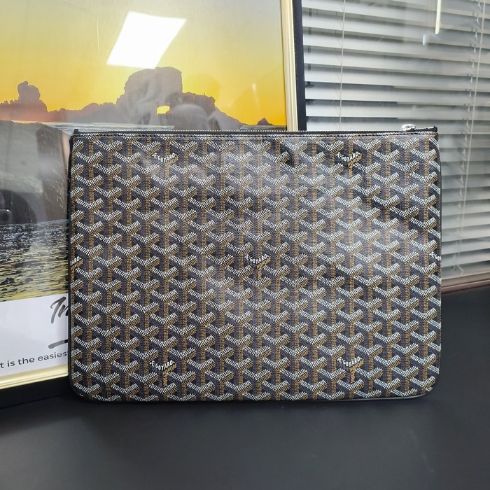 ゴヤール ユニセックス ブラック セナクラッチバッグ  gob1368x