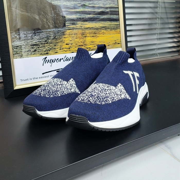 トムフォード メンズ ネイビー スニーカー - Tom Ford  - tos821x