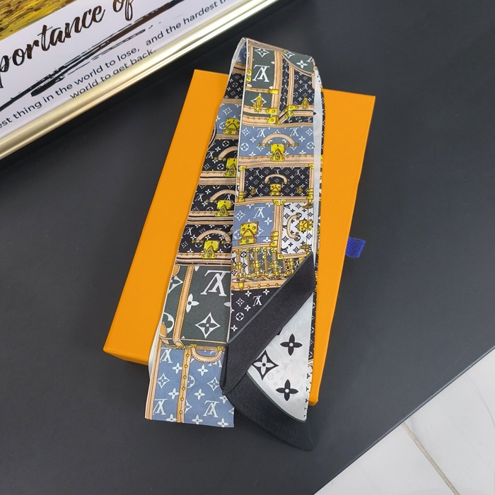 ルイヴィトン レディース ブラック   スカーフ M76442  - - acc305x