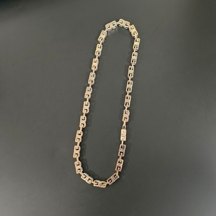 ジバンシィ メンズ ホワイト ゴールド ネックレス - Givenchy  - acc570x