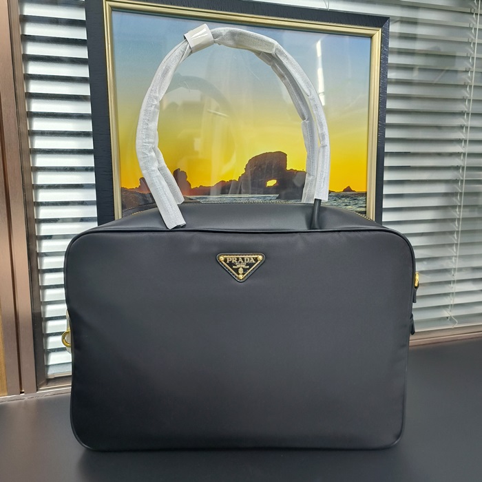 プラダ レディース ラージ リナイロン レザートップ1BB131 -  Re-nylon Top - prb3572x