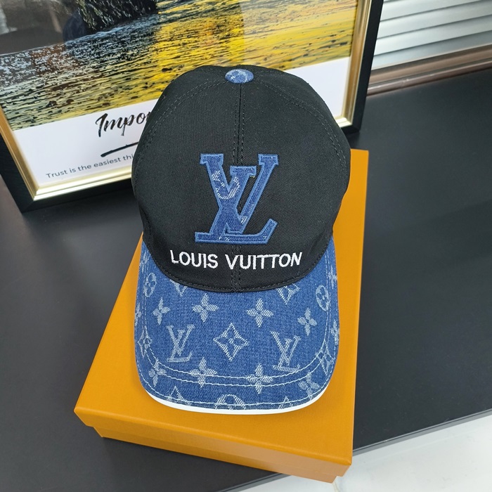  ルイヴィトンユニセックス 帽子 LOUM0039, (ホワイト/ブラック)