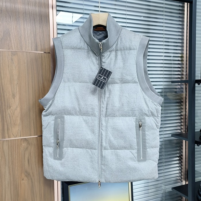 エルメネジルド・ゼニア メンズ ダウン ベスト -Down Best - zec3946x