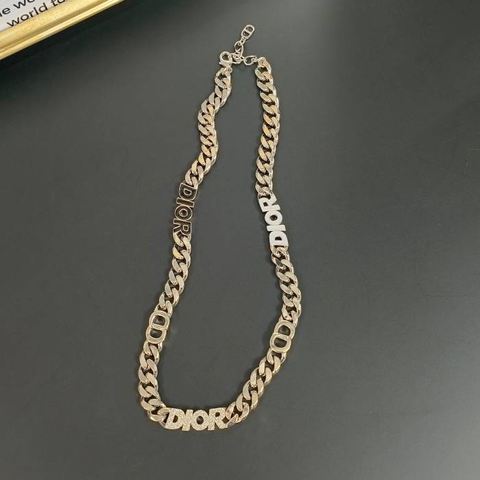 ディオール メンズ ゴールド ネックレス -  Gold - acc2296x