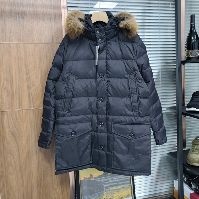 モンクレール メンズ クルニー パッチ LOGO ダウン パディング -  - moc914x