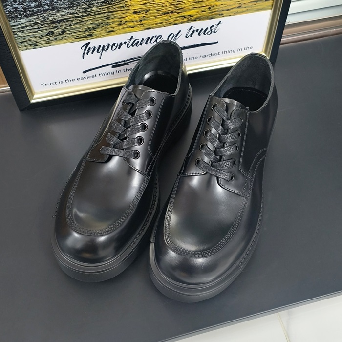 プラダ メンズ ブラック オックスフォード - Oxford - prs120x