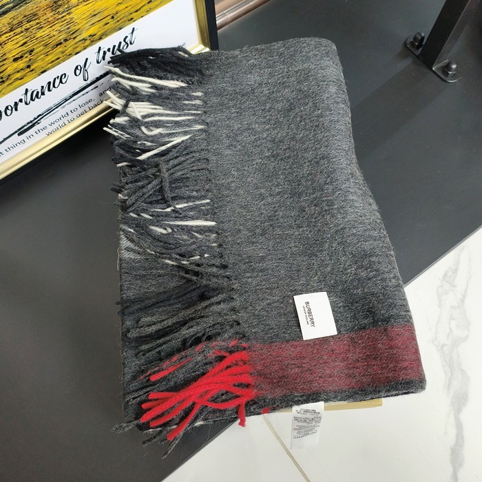 バーバリーユニセックス カシミア スカーフ BU005, ML