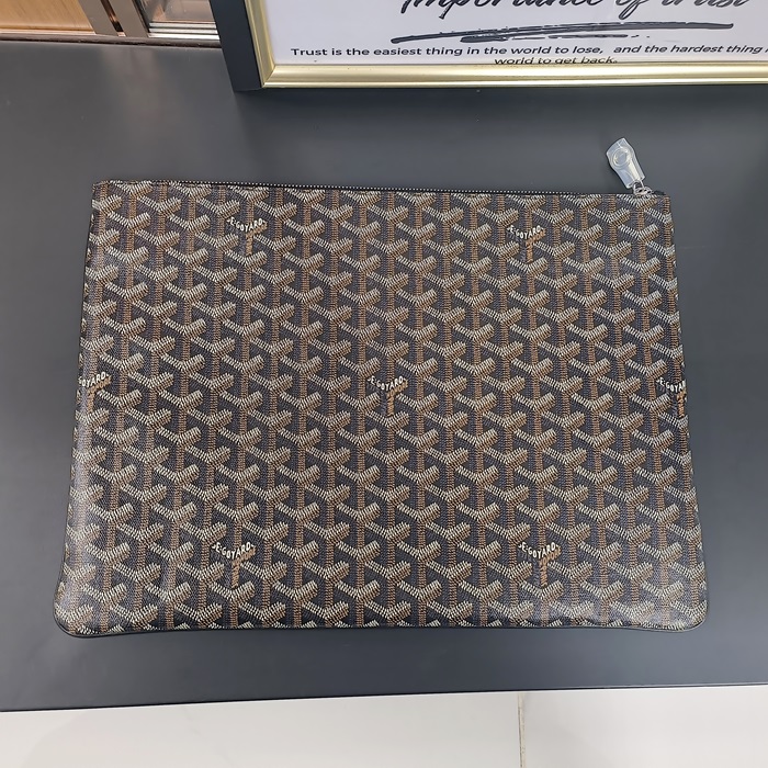 ゴヤール ユニセックス ブラック セナクラッチバッグ  gob1368x