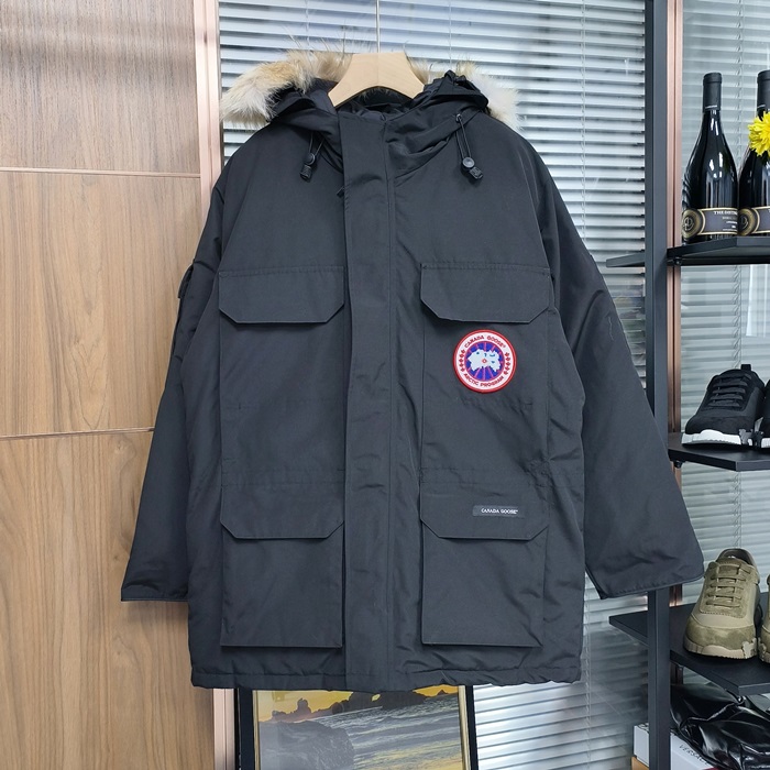 カナダグース メンズ ブラック パディング - can412x