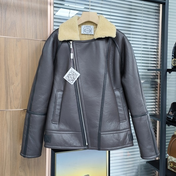 ロエベ メンズ レザージャケット -   - loc4446x