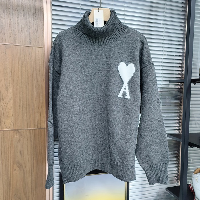 アーミーユニセックス タートルネック ニットアウターウェア - Knitwear - amc4466x