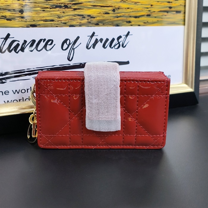 ディオール レディース レッド カード財布 -   Red Jasmine - diw182x