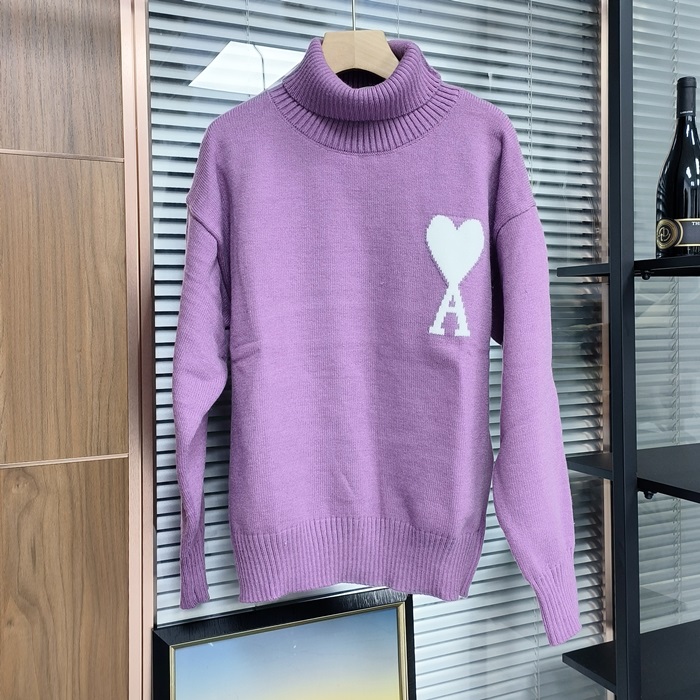 アーミーユニセックス タートルネック ニットアウターウェア - Knitwear - amc4468x