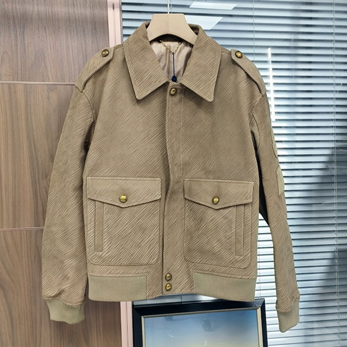 ルイヴィトン メンズ レザージャケット -lvc4644x