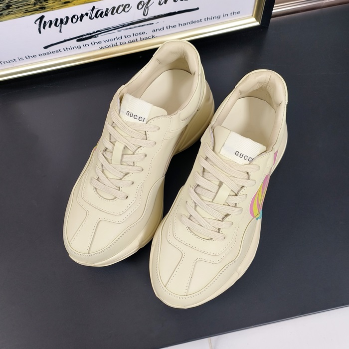 グッチ レディース ライトン ハートスニーカー 692931  - Ivory  - gu1075x