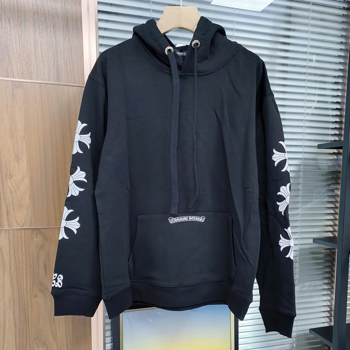  - クロムハーツメンズ LOGO コットン フーディ Chr0429x Size(m - 2xl) ブラック