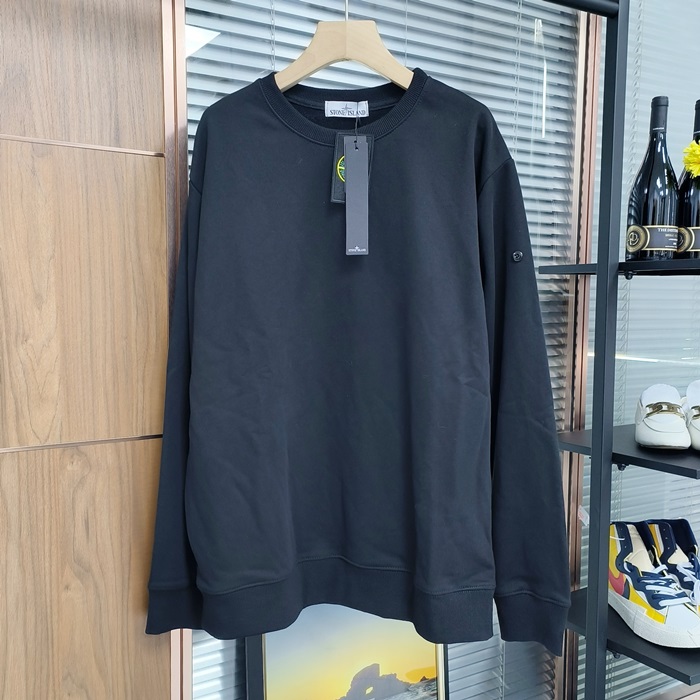 Light Reflection Man-to-man Yellow - ストーンアイランドメンズ LOGO コットン スウェット Sto0342x Size(m - 2xl) ブラック