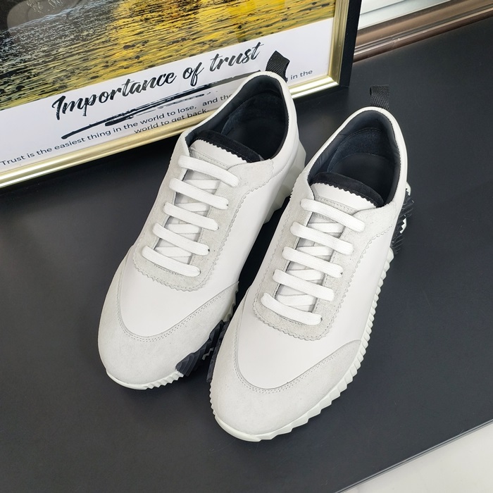 エルメス ユニセックス バウンシング スニーカー  - White  - he311x