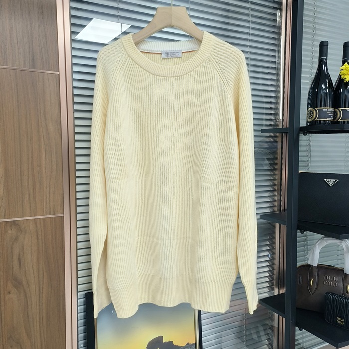 ブルネロクチネリ メンズ ラウンドネックニット -  Cucinelli Knitwear - brc2434x