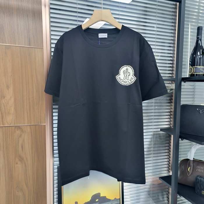 モンクレール メンズ ラウンドネック半袖Tシャツ - Round- moc4770x