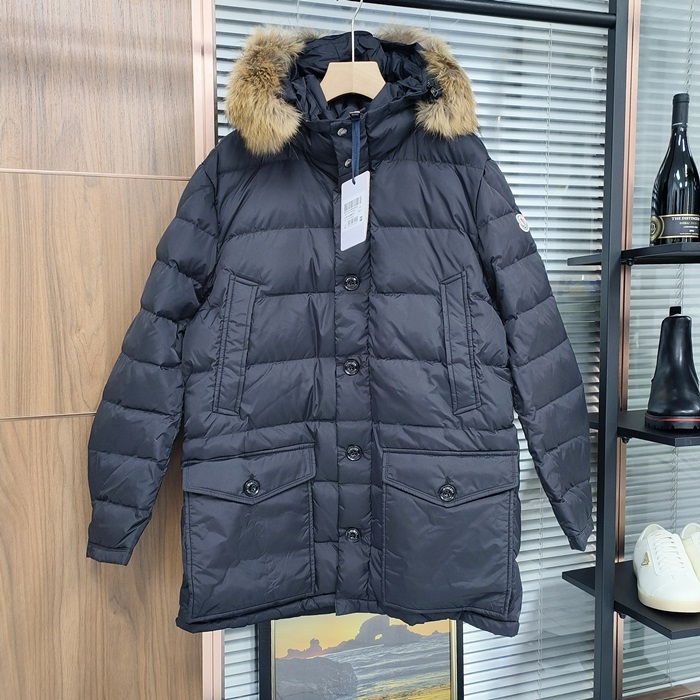 モンクレール メンズ クルニー パッチ LOGO ダウン パディング -  - moc914x