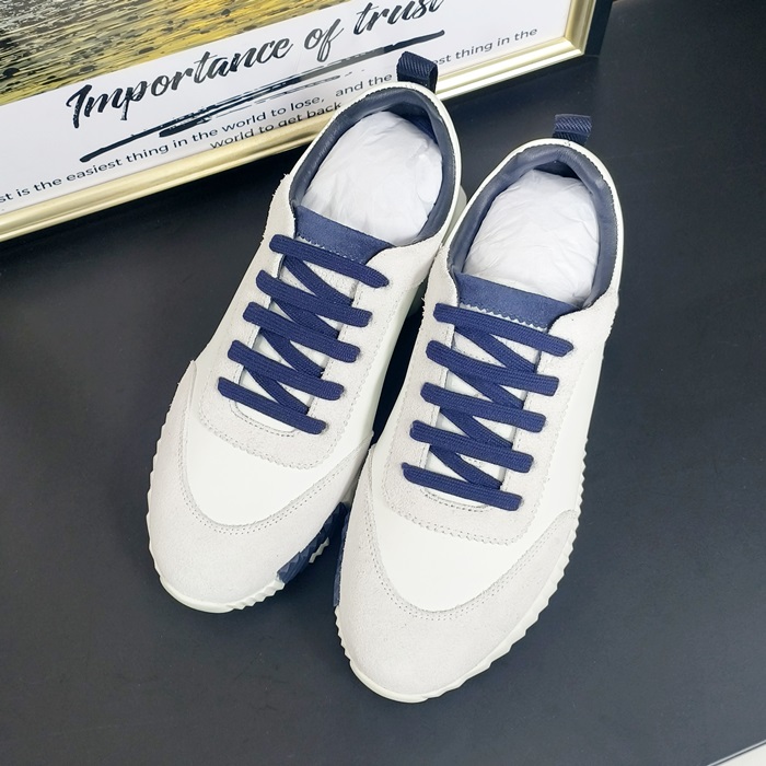 エルメス ユニセックス バウンシング スニーカー  - White  - he311x