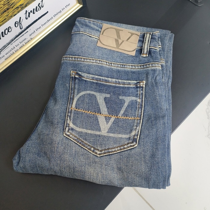 ヴァレンティノ メンズ ブルー ジーンズ -   - vac0170x