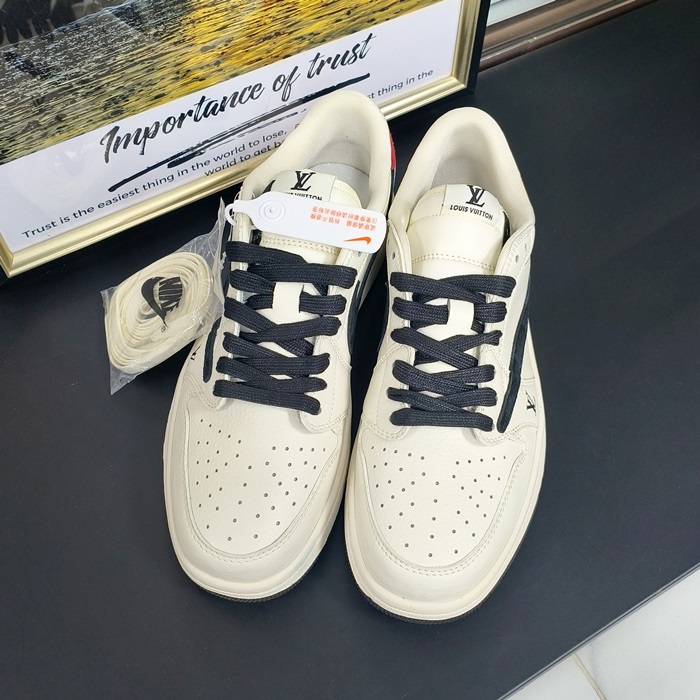 ルイヴィトン x ジョーダン ユニセックス ロー スニーカー - Louis vuitotn x Air Jordan 1 Low - lvs1803x
