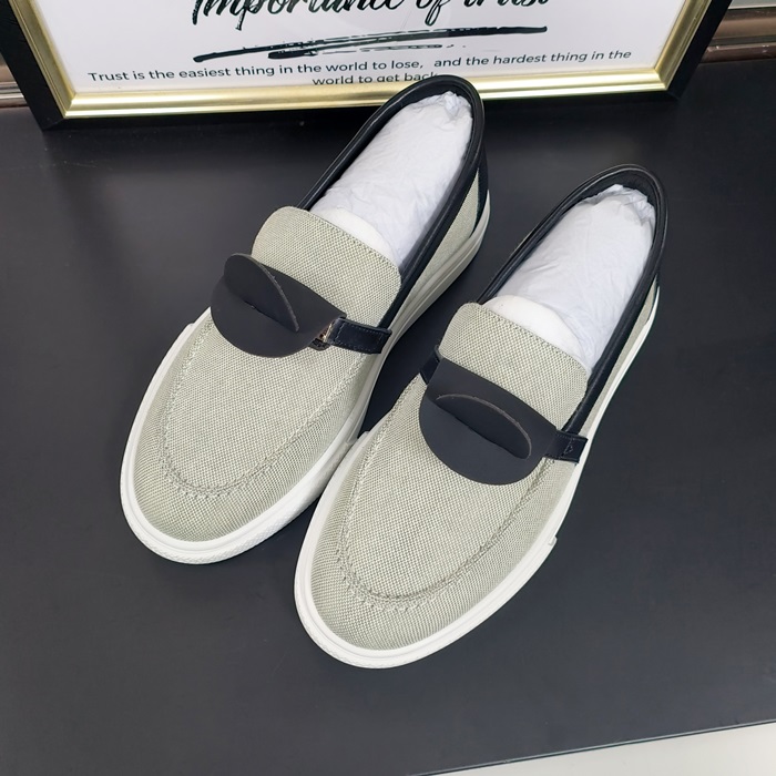 エルメス ユニセックス グレーローファー - Gray- he180x