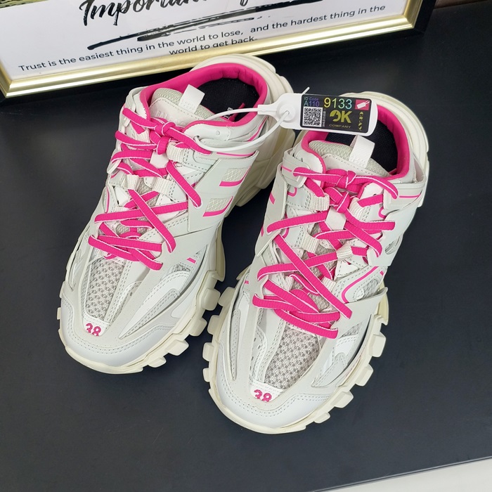   Slipper,BALS0252 - バレンシアガレディースレザースリッパホワイト