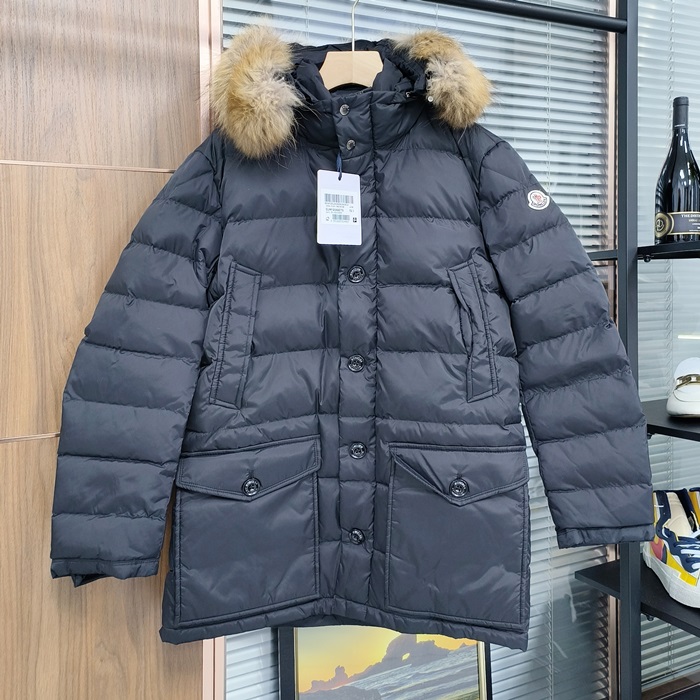 モンクレール メンズ クルニー パッチ LOGO ダウン パディング -  - moc914x