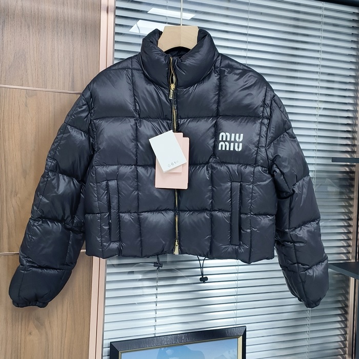 ミュウミュウ レディース ブラック パディング -   Padding - cl106x