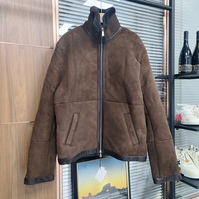 ブルネロクチネリ メンズ レザージャケット -  Cucinelli   - brc4210x