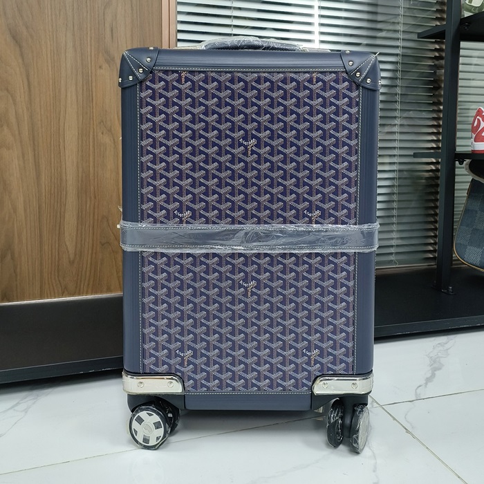 ゴヤール トロリー ネイビー キャリーバッグ - Trolley Carrier - goc120x