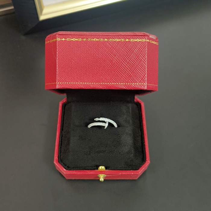 カルティエ レディース ホワイト ゴールド リング -    Ring- acc381x