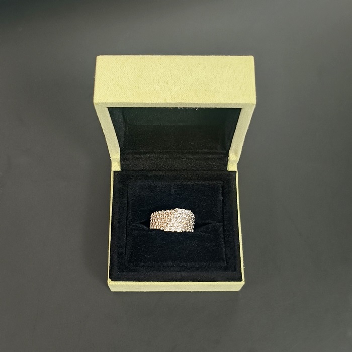 ヴァンクリーフ＆アーペル レディース ペルレリ ダイヤモンド リング -   Perlée RIng - acc3995x