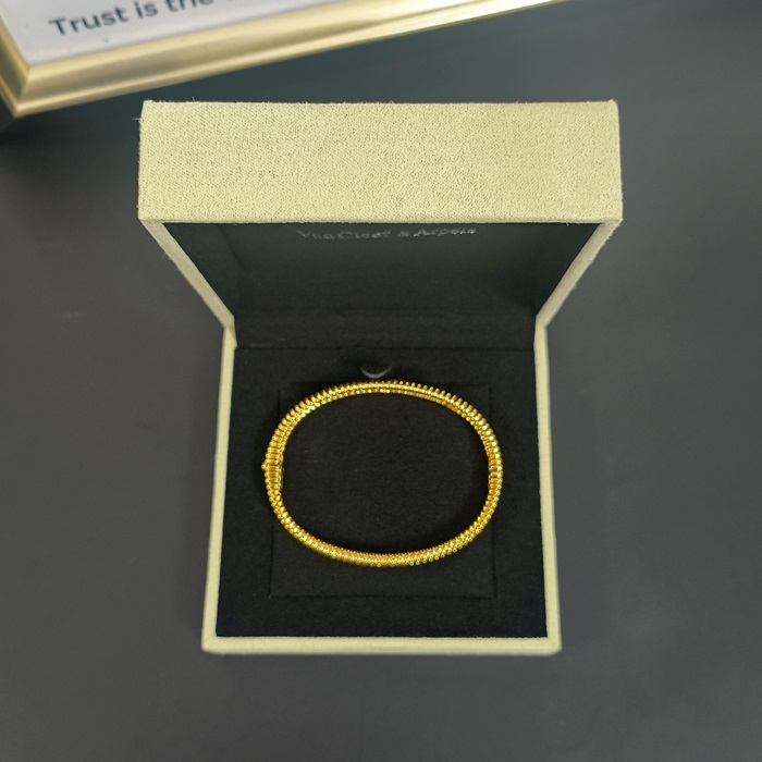 ヴァンクリーフ＆アーペル レディース ペルレリ ダイヤモンド ブレスレット -   Perlée Diamond Bracelet - acc3989x