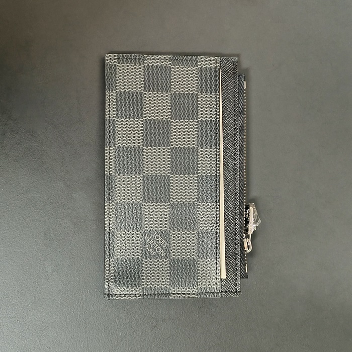   Coin Purse,8cm,N64038,LOUWT0492 - ルイヴィトンメンズレザーコイン カードホルダー,8cm,ブラック