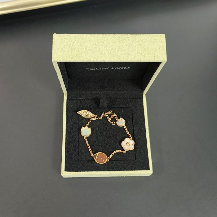 ヴァンクリーフ＆アーペル レディース イエロー ゴールド ブレスレット -  Bangle - acc1100x