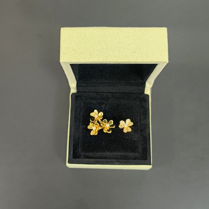 ヴァンクリーフ＆アーペル レディース フリーボール フラワーリング -   Frivole RIng - acc3936x