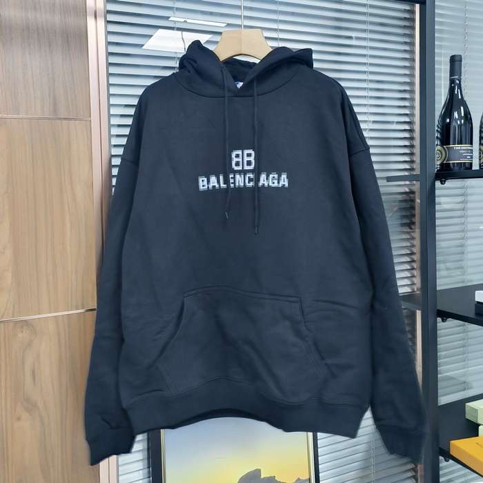 バレンシアガ ユニセックス カジュアル ホワイト フーディーTシャツ -White  - bal0202x