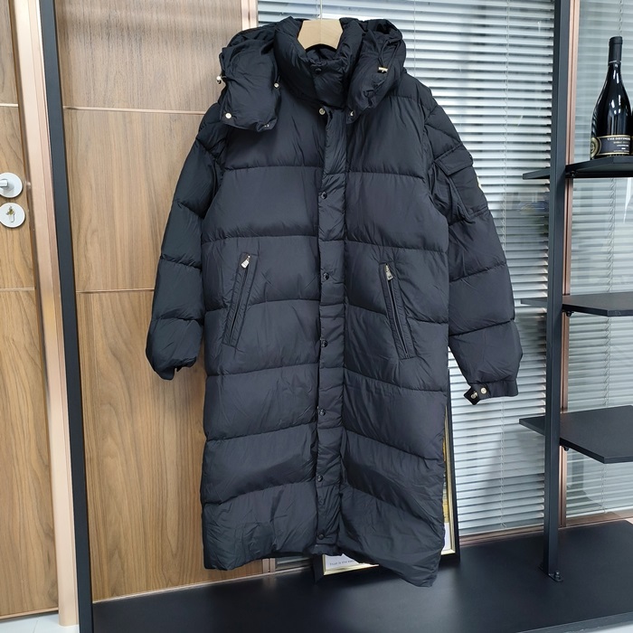 モンクレール メンズ パッチ ダウン ロングパディング -  - moc3281x