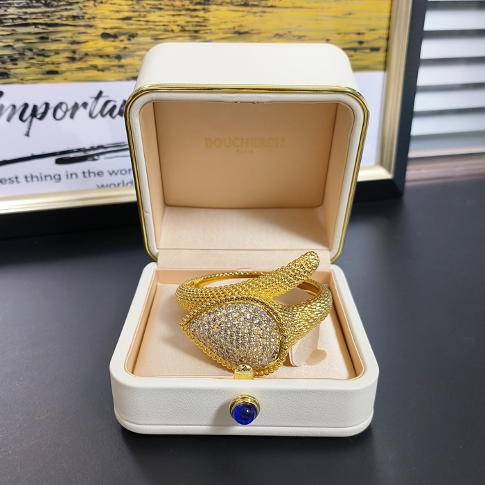 ブシュロン レディース サパントボヘーム ブレスレット - Boucheron  Serpent Bohème Bangle - acc3986x