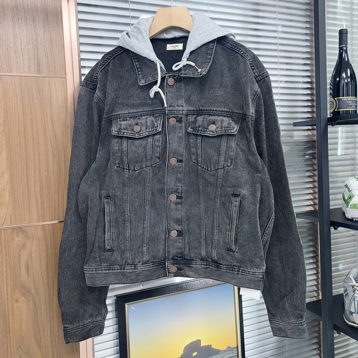 セリーヌ メンズ フード ジャケット - Hood - cec2143x